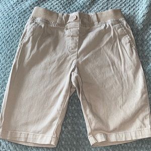 Khaki Bermuda shorts